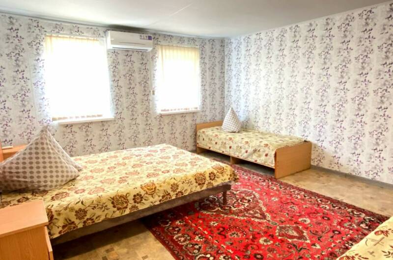 Отдельно стоящий двухкомнатный дом с кухней № 1