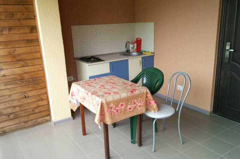 Номер 3: Кухня в номере, 2 этаж, двухместный