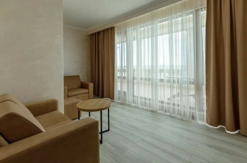 Двухместный номер с видом на море и доп. местом-5*