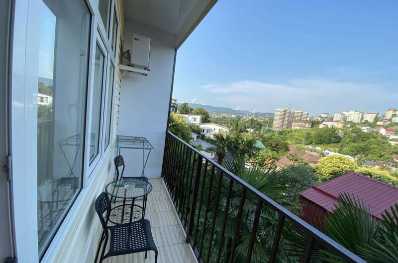 2-x местный номер с балконом и кухней