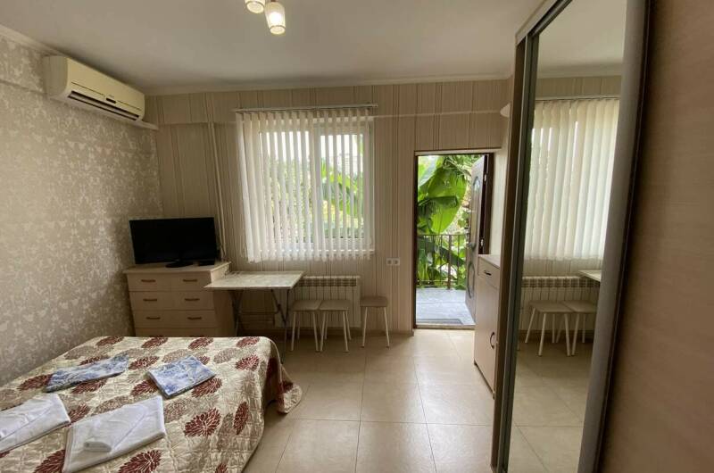 2-х местный номер с кухней без балкона (1 этаж)