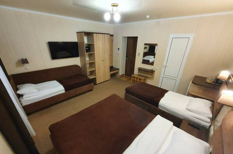 Четырехместный номер с удобствами