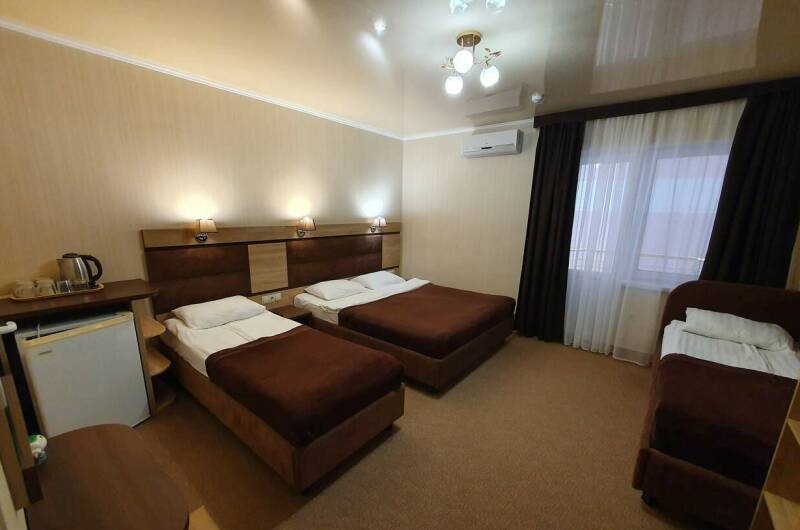 Четырехместный номер с удобствами