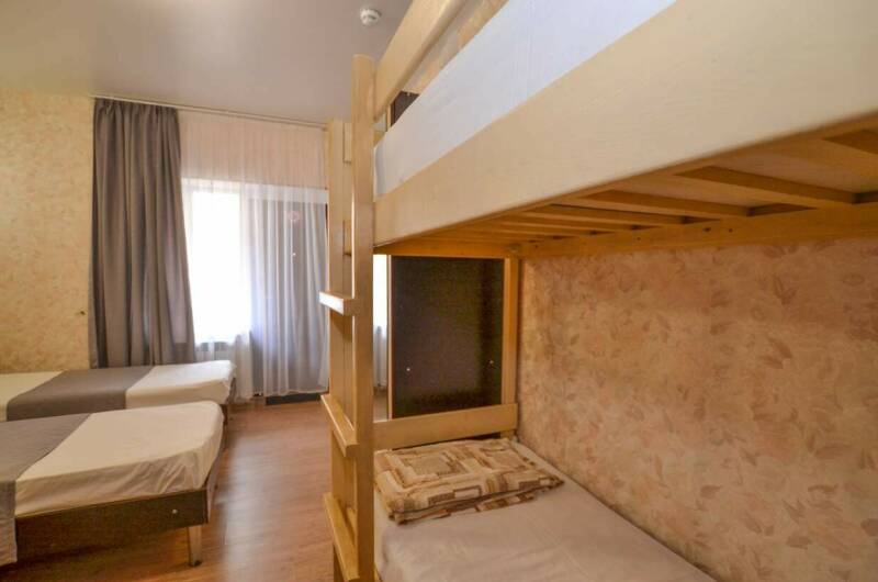 Четырёхместный однокомнатный