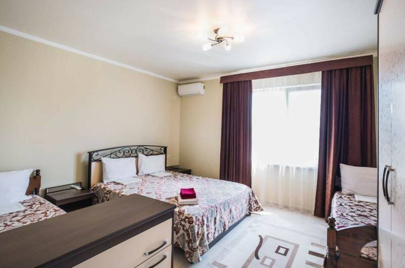 Четырехместный номер с удобствами в корпусе Б