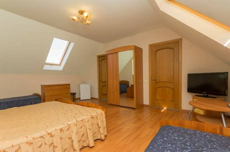 Четырехместная комната с удобствами