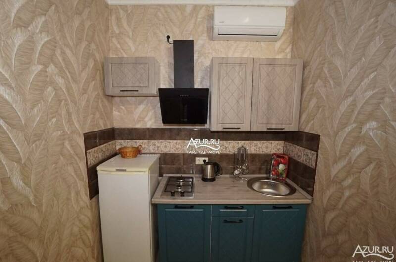 Студия с кухней и кондиционером