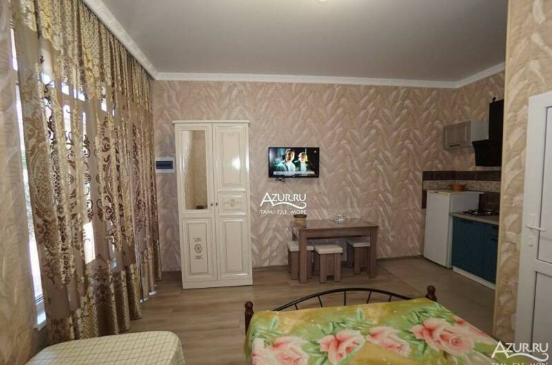 Студия с кухней и кондиционером