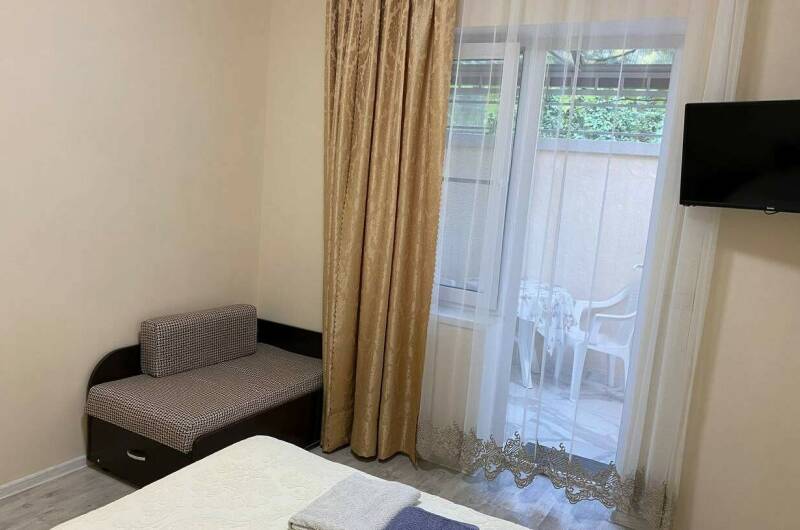 2-х местный номер с удобствами + кухня