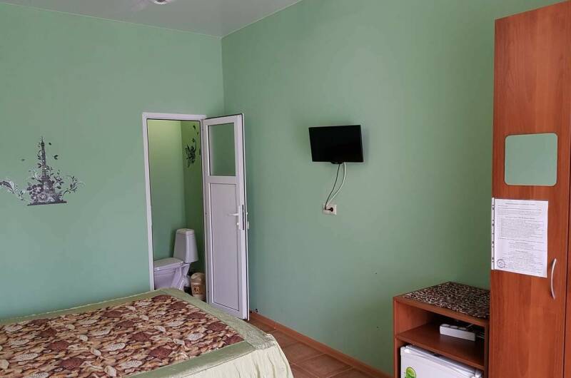 Четырехместный двухкомнатный на террасе