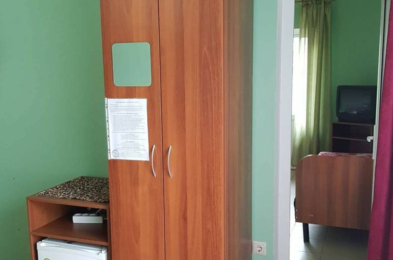 Четырехместный двухкомнатный на террасе