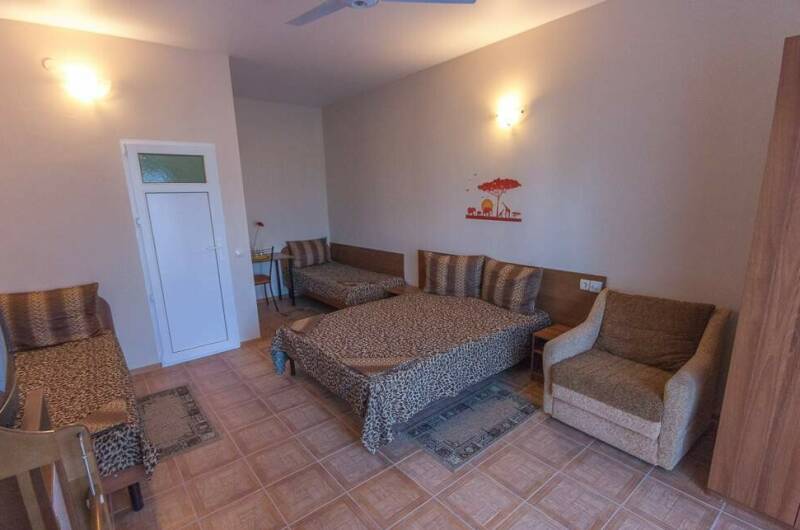 Четырехместный + на террасе