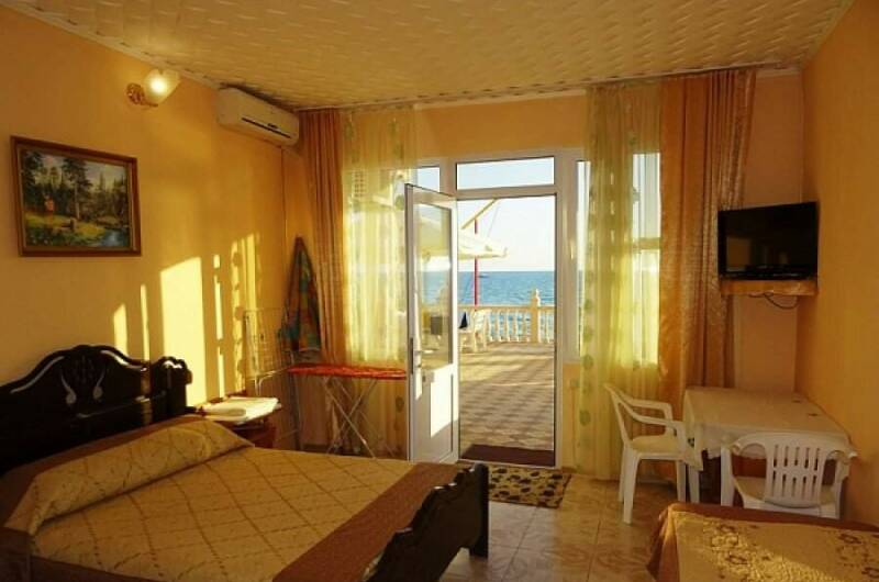 3−4-х местный номер (VIP+кухня) с видом на море