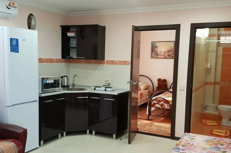 Двухкомнатный люкс с кухней № 1.1 на Темрюкской