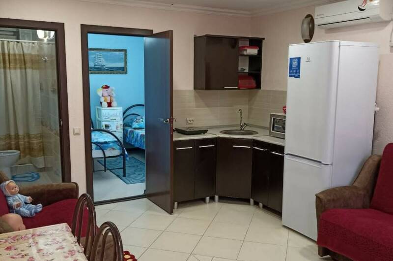 Двухкомнатный люкс с кухней № 1.4 на Темрюкской