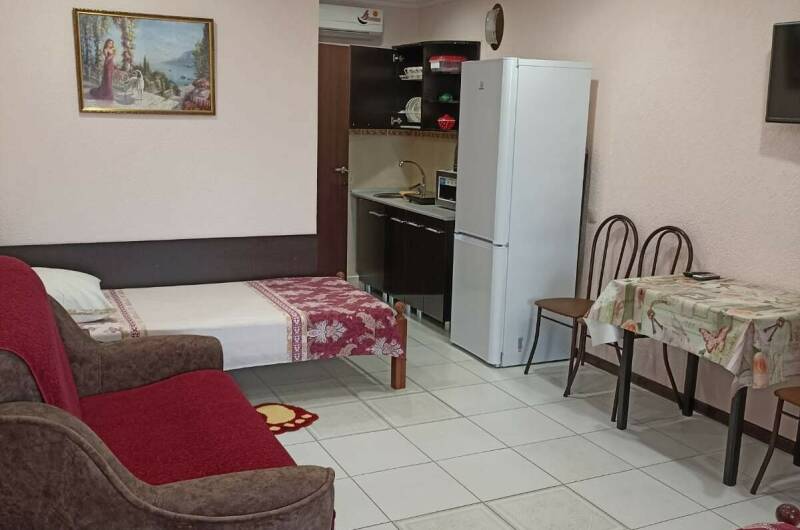 Однокомнатный люкс с кухней № 2.2 на Темрюкской