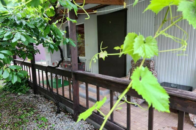 Домик с удобствами на 3 человека с допместом