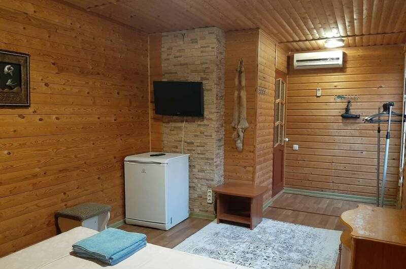 Двухместный номер отделка деревом