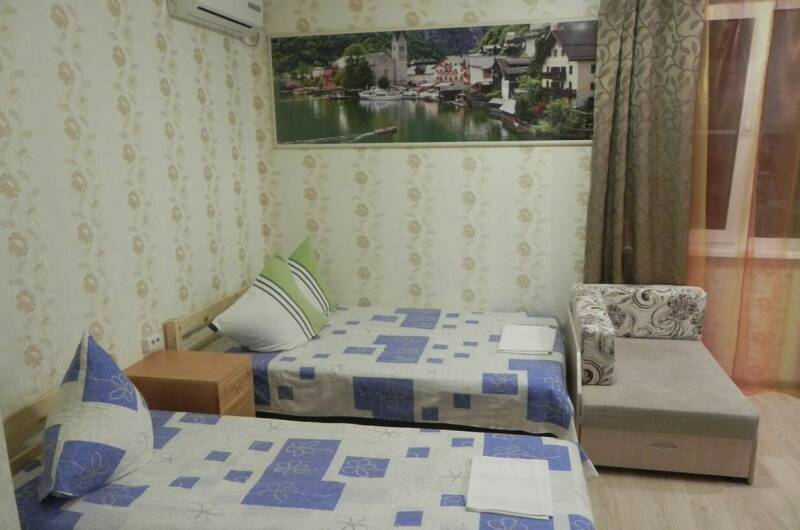 № 104 Трехместный номер + диван, кухня, Корпус 1