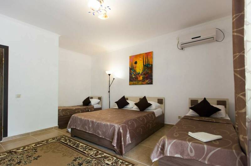 Четырехместный стандартный номер