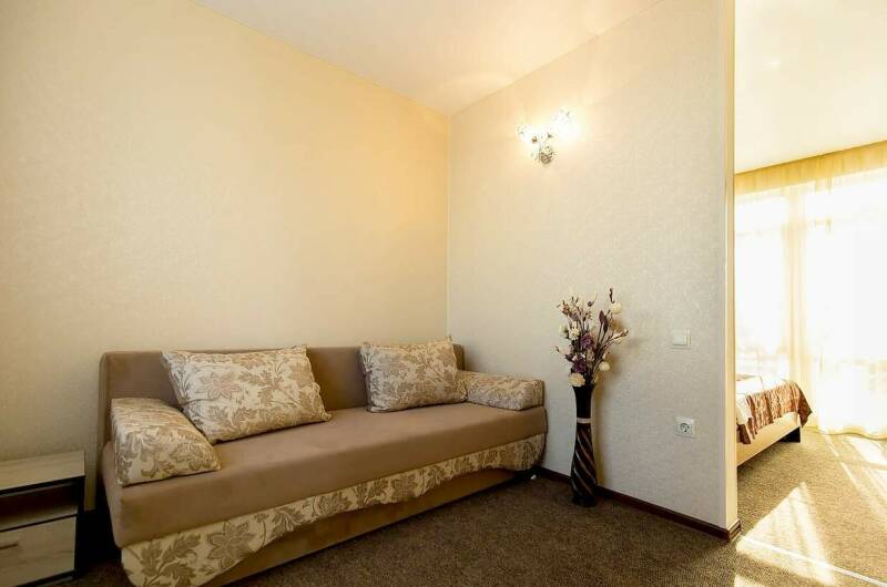 Четырехместный номер с отдельным балконом