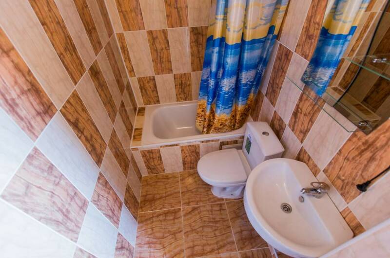 Четырехместный номер с отдельным балконом