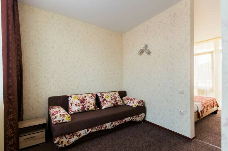 Четырехместный номер с отдельным балконом