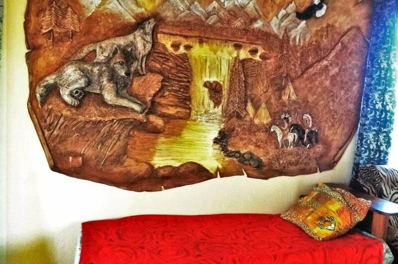 «Индейская» 2-х комн. на 5 чел, с балконом, кухней