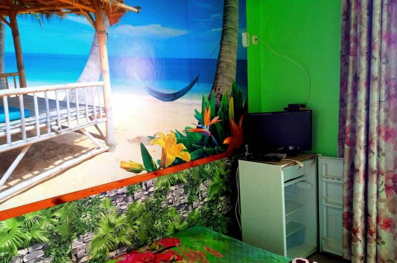 «Цветочный» 2-х мест. с балконом с видом на озеро