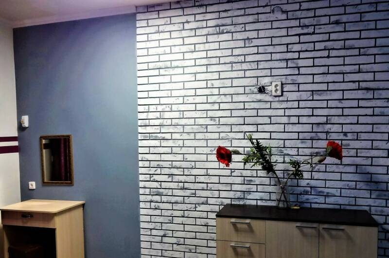 «Сиреневый» с террасой, с кухней и бассейном