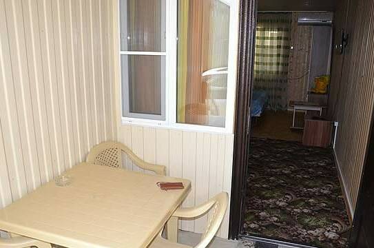 Четырехместный номер на первом этаже