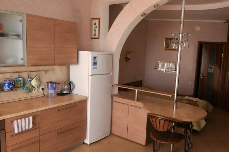 Номер с отдельным входом с видом на море