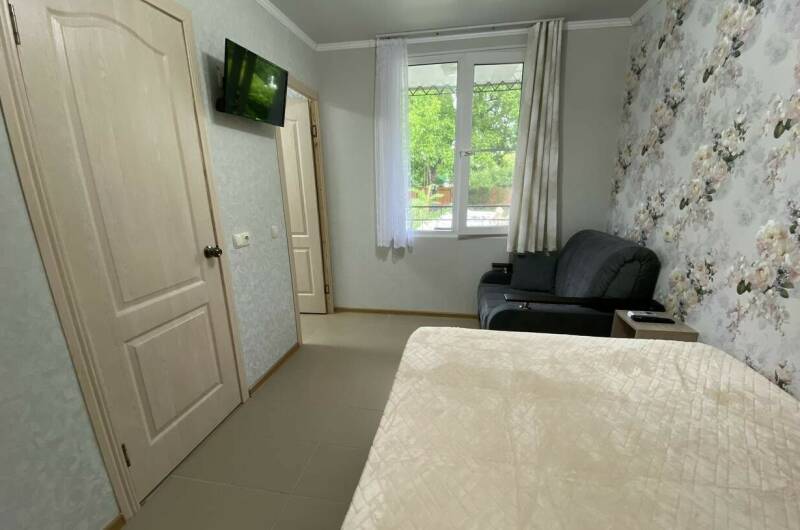 Двухкомнатный домик «Стандарт» бассейн и кухня