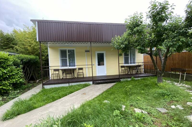 Двухкомнатный домик «Стандарт» бассейн и кухня