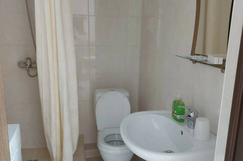 Двухместный номер с кухней и двуспальной кроватью