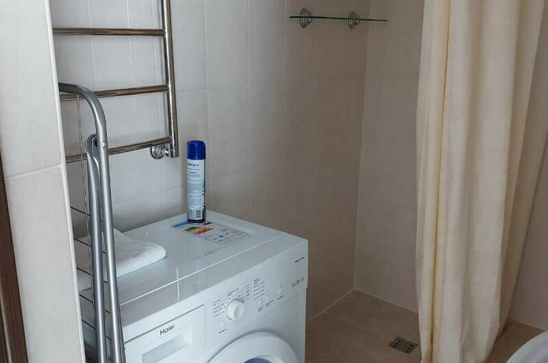 Двухместный номер с кухней и двуспальной кроватью