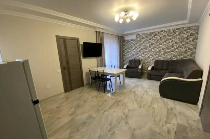 Однокомнатный номер с большой кухней-гостиной № 9