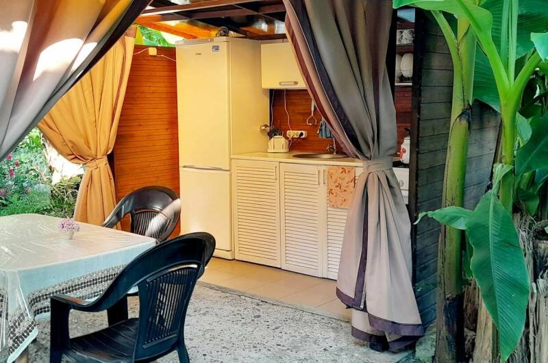 Двухуровневый номер (кухня на два номера)