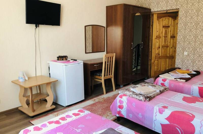 Номер для четверых гостей с удобствами