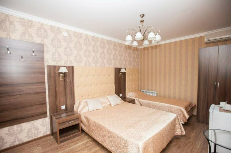 Трехместный номер с инд балконом на 2 этаже