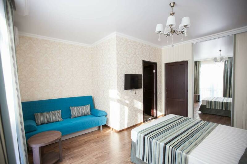 Четырехместный номер с инд балконом на 3 этаже