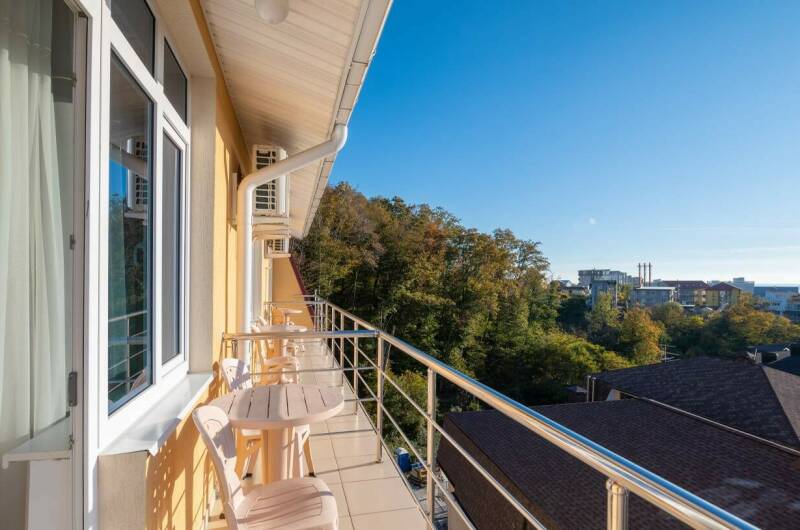 Двухместный стандарт с балконом и видом на море