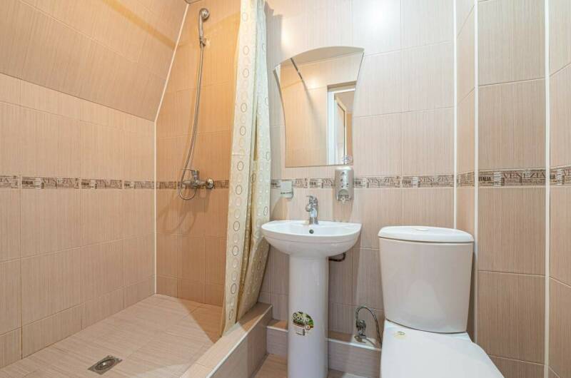 4 мест. двухкомнатный номер с кухней с балконом