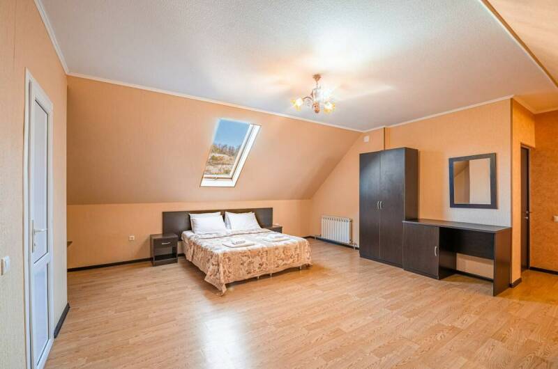 3 мест. Студия с кухней с балконом