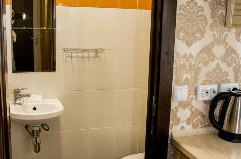 Однокомнатный номер-студия с кухонной зоной 1 этаж