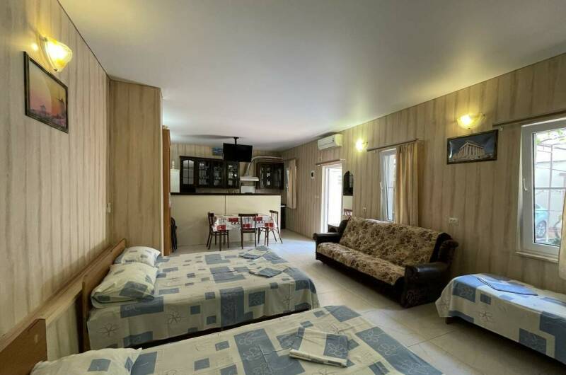 6-ТИ МЕСТНЫЙ С КУХНЕЙ ЭКОНОМ (СВОЙ ДУШ ТУАЛЕТ)