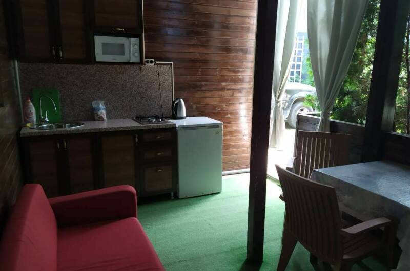 Номер Кантри"Сиреневый" с кухней