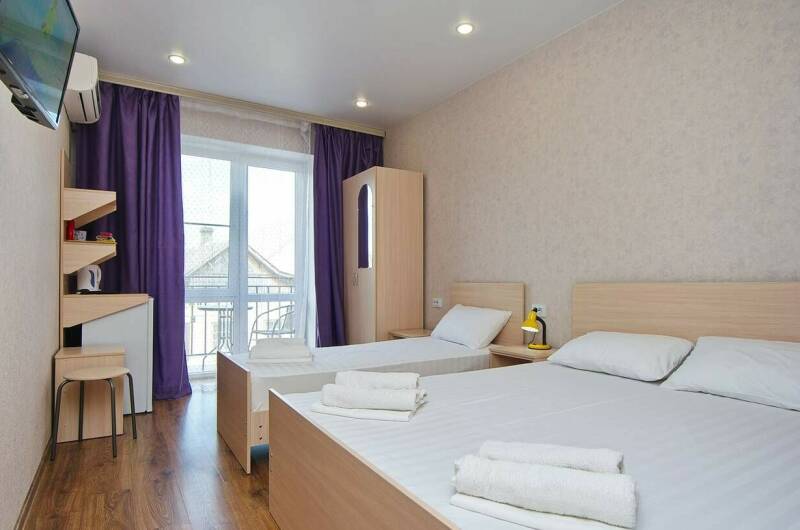 Трехместный на втором этаже