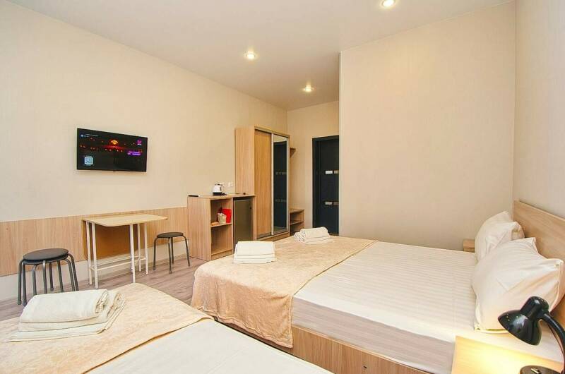 Четырехместный с балконом, 3-й этаж