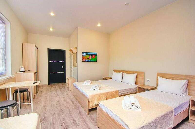 Четырехместный с балконом, 3-й этаж